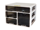 Desk Organizer with Drawer Plastic Desk Storage Box Desktop Organization for Home Collection V1294-YM0710-3117230286312
