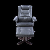 PU Leather Massage Chair Recliner Ottoman Lounge Remote V63-771935
