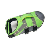 Dog Life Jacket Pet Swim Vest with Rescue Handle Reflective Strips Adjustable Quick Release Buckle V1341-ZY-KAUSYTNE-XL-GREEN