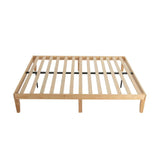 Single Size Warm Wooden Natural Bed Base Frame – King Single V264-STB-108P-NTR-KS-1