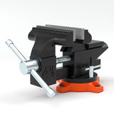 VEVOR 4.5" Bench Vice w/ Anvil 240&deg;Swivel Base Heavy Duty Multipurpose Vice V952-DGNTQDXZSYC45IU5AV0