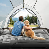 Car Air Mattress, Inflatable Car Camping Mattress, Flocking Thickened Travel Beds, Comfortable and V952-HBXKZRHSTYDZIRA54V9