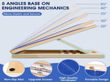 Portable Wooden Slant Board for Calf Stretching Squats Calf Stretcher Physical Therapy Equipment V1258-DP02-C-135