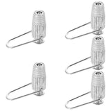 10 Pack Metal Clothesline Tightener, Silver Aluminium Rope Tensioner V1308-DSZKI-2643