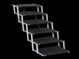 Pawz Dog Ramp Pet Stair Car Suv Travel Step Foldable PT1145-6-BK-IR