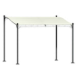 Instahut Gazebo Marquee 3m Outdoor Event Wedding Tent Camping Party Shade Iron Art Canopy Beige GAZEBO-IR-AR-HF-3X25-BG-AB