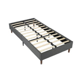 Bed Frame Mattress Foundation Double V264-BFS-206F-DGR-DL-1