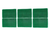 6 Pcs Chicken Nesting Box Pads PE Chicken Nesting Pads for Coop Chicken Egg Laying Accessory Green V1294-YM0706-3111230177312