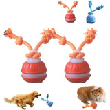 Interactive Dog Toys, Squeaky Dog Toys, Rolling Ball for Puppy and Medium Dogs, Squeaky V1366-AZ2-W-11370