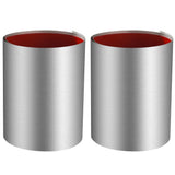 2PCS Stainless Steel Door Kick 8" x 34" Self-adhesive Front Door Kick Metal Door V1369-AZ3-W-08677