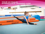 Powertrain Airtrack 20cm Thick 3m x 1m Inflatable Gymnastics Tumbling Mat Air Track - Orange IFM-HL-301-ORG