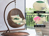Hanging Chair Cushion Egg Chair Rattan Hanging Swing Washable Nonslip Soft Swing Chair Cushion V1294-YM0717-10142960