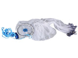 Bait Net American Style Aluminum Ring Monofilament Manual Lightweight Throw Cast Net for Sea Pool V1294-YM0523-3111210383111