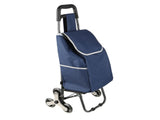 Folding Shopping Bag Cart Grocery Shopping Foldable Cart Stair Climber Shopping Trolley Cart Crystal V1294-YM0901-H37572