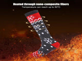 Heated Socks Rechargeable 5000mAh APP Remote Control Washable Winter V1308-DSZKI-411