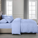 Royal Comfort Bamboo Cooling 2000TC Quilt Cover Set - Queen-Light Blue ABM-10001248