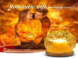 Crystal Ball Night Light Projector, 16 Colors 216 Modes RGB Water Ripple Lamp with Remote & Timer, V1107-CS-SBWXYD