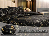 Black Gold Palermo Willow Quilt / Doona / Duvet Cover set V745-AQ043193Q3