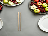 Disposable Bamboo Chopsticks Khaki Smooth Non-Slip for Sushi 100Pairs V1369-AZ3-W-19379