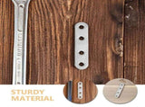 40pcs Heavy Duty Stainless Steel Mending Plates Flat Straight Brackets for Shelving Support V1369-AZ3-W-16859