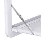 Weisshorn Caravan Table 800 x 450mm Folding Lockable White CARAVAN-TABLE-80X45-WH