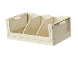 Plastic Desktop Storage Box Multifunctional Storage Basket Folding Storage Boxes for Bedroom V1294-YM0901-3117240230411