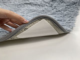 12 pcs Square Big Rug Pad Grippers, Non Slip Washable Rug Tape Grip Carpet Corner for Hardwood V1192-AZ-W-15778