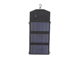 Solar Charger Portable Foldable Polysilicon Solar Power Bank with Hooks for Camping 10.5W 5V V1294-YM0716-3114220065711