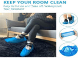 Shoe Covers Disposable Non-Slip For Indoors,100 Pieces Waterproof Shoe Booties Covers For V1189-LWWAL-20260401-06533