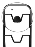 Three-layer Pot Lid Rack Kitchen Countertop Organizer for Cutting Board-Black V1161-600459