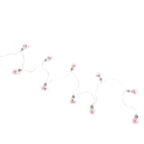 Light String 100LEDs Copper Wire Light String Artificial Rose E27 Bulb Children's Room Bedroom V1294-YM0714-3119210169011