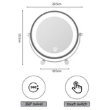 Clevinger San Marino LED Illuminated Makeup, Vanity, and Beauty Mirror V915-CV0028