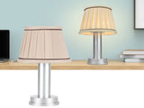Fabric Desk Light 2-Level Dimming USB LED Table Lamp for Home Office Restaurant Warm Light 5V V1294-YM0901-3119210022511