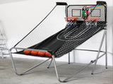 Basketball Arcade Game Electronic Scorer 8 Games Double Shoot Grey GAME-BAS-D-205-GR