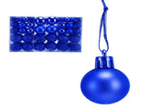 100pcs Christmas Ball Ornaments Shatterproof Hanging Balls for Christmas Tree Party DecorationBlue V1294-YM0715-3115210248112