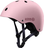 OutdoorMaster Youth & Kids Bike Helmet - Adjustable Multi-Sports Skateboard Helmet with Removable XFOM-HS001-LPNK-L