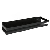 Bathroom Rack Black Large Storage Space Waterproof Strong Bearing Capacity Hotel Shelf Set 40x10x6cm V1294-YM0523-3112220013011