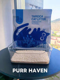 Purr Haven Tapioca Cat Litter 10 Carton 6 Packs Per Carton 2.5kg Per Pack V1165-PURRHAVEN-TAPIOCA-10