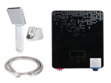 6500W 220V Instant Heating Electric Water Heater Digital Display with Shower Head Kit Black V1294-YM0901-3112210041511