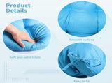 Hanging Egg Chair Cushion, High Back Hammock Seat Cushion with Button Fasteners, Thicken and Soft V1192-AZ-W-18234