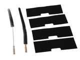 4PCS Washer Dryer Combo Filters with 2 Dryer Vent Brushes Washable Reusable Washing Machine V1294-YM0901-3113250007111