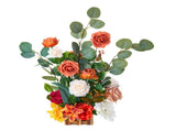 Standing Artificial Flowers Arrangements 4 PCS, 450 mm Tall Faux Flower Decorations for Wedding V952-ZSHQDLSCS175RY2Y4001V0
