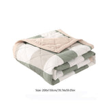 Cotton Cooling Comforter Summer Thin Blanket - Breathable Lightweight Quilt for Hot Sleepers V1366-AZ2-W-12017