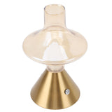 Cordless Table Lamp Rechargeable 1800mAh Battery Operated Lamp Dimmable Touch Bedside Lamp Glass V1294-YM0901-3119240094711