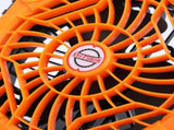 Solar Powered Camping Fan Strong Wind USB Rechargeable Battery Operated Folding Portable Camping Fan V1294-YM0901-3113240183813