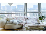 Pink Luxury Mink Velvet Ink Print Blanket - High-Quality Warmth for Your Home V888-ELOSUNG34282