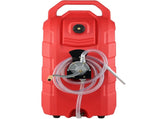 VEVOR 60.57L Fuel Caddy, 7.8 L/min, Portable Gas Storage Tank Container with Hand Pump Rubber V952-SLJYCSL163MM1YYBQV0