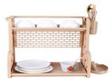 Multifunctional Kitchen Storage Rack Seasoning Bottle Storage Shelf Spice Rack HolderCoffee V1294-YM0901-3118210077411