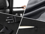 Brown Ergonomic Memory Foam Car Headrest & Lumbar Support Cushion Set - Driving Comfort Neck & Back V888-ELOSUNG27017