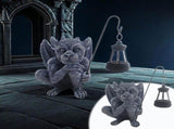 Solar Halloween Yard Decorations Halloween Gargoyle Solar Lamp Statue Halloween Decoration Outdoor V1366-AZ2-W-27346